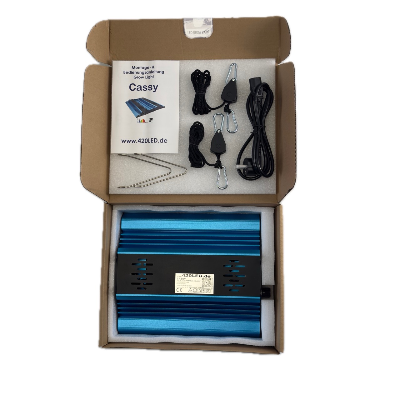 Grow Lampe CASSY 420 LED® Ultra, dimmbar, 125W, 361 μmol/s – Bild 6