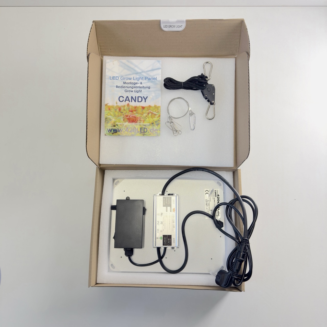 Grow Lampe CANDY 420LED® PRO, dimmbar, 125W, 355 μmol/s – Bild 6