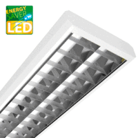 Zur Effizienz von Rasterleuchten LED