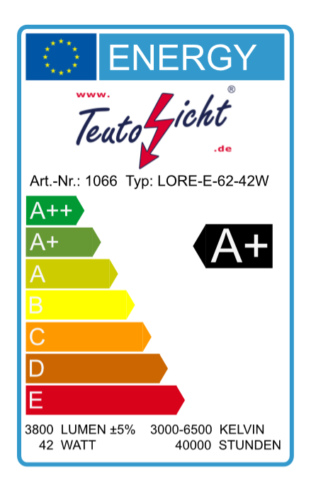 LED Panel LORE 62, Tuya Smart, WiFi, dimmbar, Smartphone-App – Bild 2
